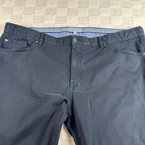 Peter Millar Size 40 Pants Mens Black Casual Chinos Trousers - Picture 4 of 10